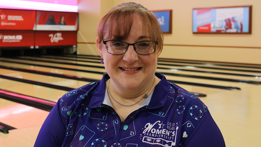 Sarah Brund at the 2023 USBC Women's Championships